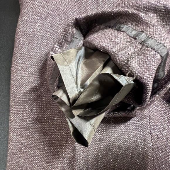 Eddie Bauer Womens Size 6 Wool Silk Blend Trousers Blakely Fit Brown Dress Pants - Picture 13 of 16